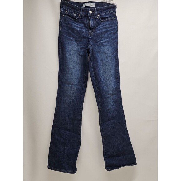 Levi’s Shaping Mid Rise Bootcut Jeans Size 6 W28 PC9 58826-0002 Medium Wash - Picture 1 of 16